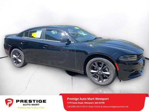 Pitch Black Clearcoat 2023 Dodge Charger SXT