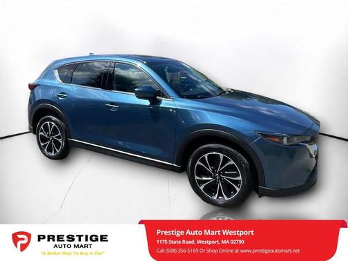 Deep Crystal Blue Mica 2022 Mazda CX-5 2.5 S Premium Plus Package