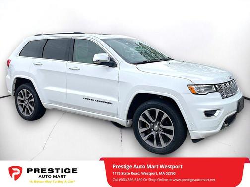 Bright White Clearcoat 2017 Jeep Grand Cherokee Overland