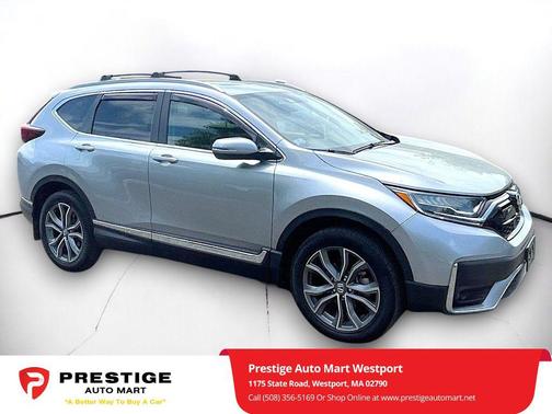 Lunar Silver Metallic 2020 Honda CR-V AWD Touring