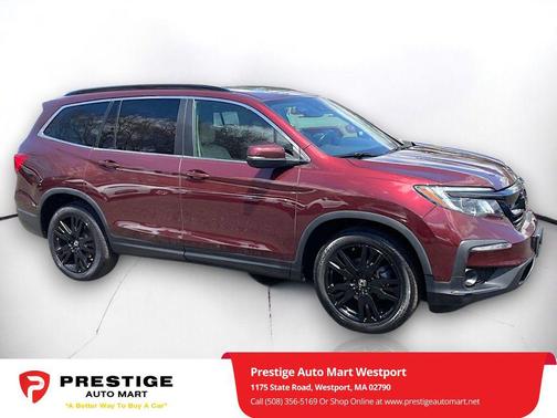 Deep Scarlet Pearl 2022 Honda Pilot AWD Special Edition