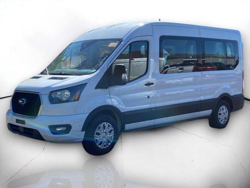 Oxford White 2023 Ford Transit-350 XLT
