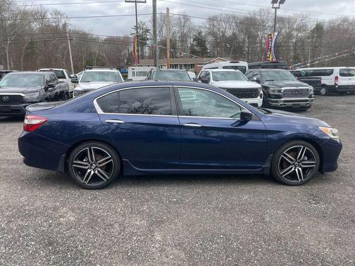 Obsidian Blue Pearl 2017 Honda Accord Sport