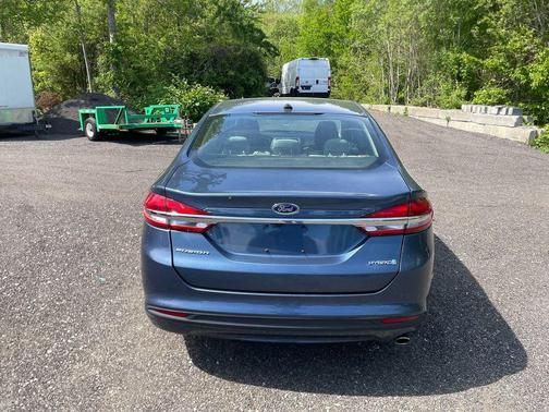 Blue Metallic 2018 Ford Fusion Hybrid S