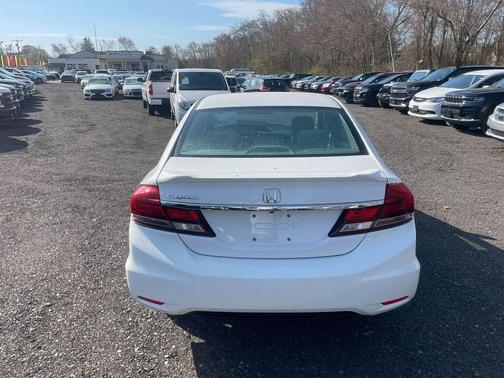 Taffeta White 2015 Honda Civic EX
