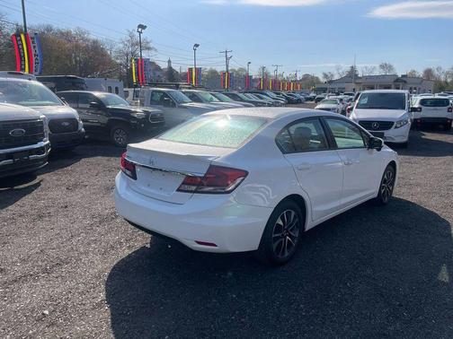 Taffeta White 2015 Honda Civic EX