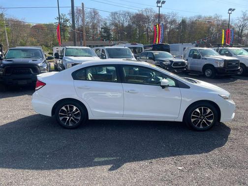 Taffeta White 2015 Honda Civic EX