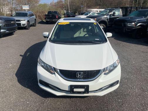 Taffeta White 2015 Honda Civic EX