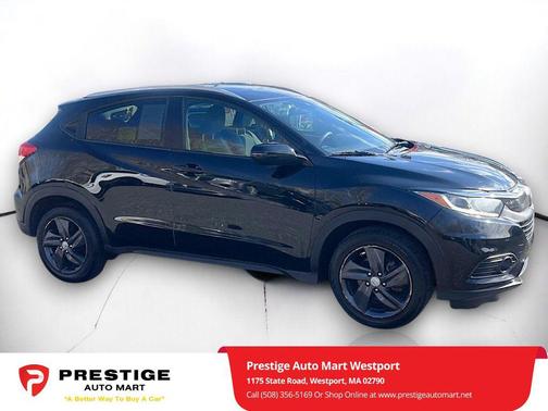 Crystal Black Pearl 2021 Honda HR-V EX