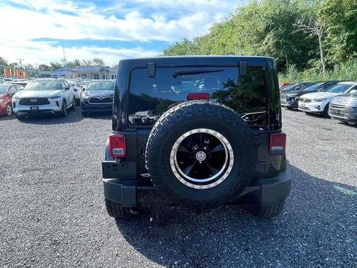 Black Clearcoat 2017 Jeep Wrangler Unlimited Smoky Mountain