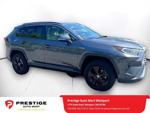 Magnetic Gray Metallic 2021 Toyota RAV4 Hybrid XLE