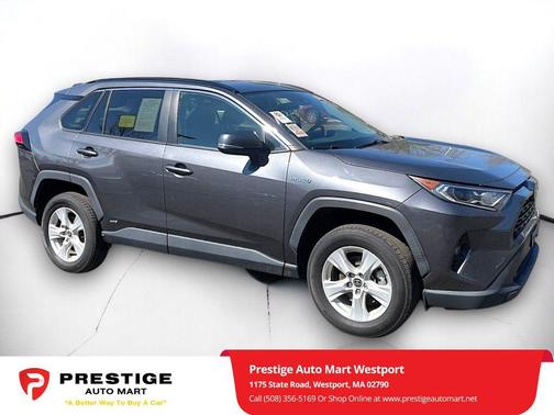 Magnetic Gray Metallic 2021 Toyota RAV4 Hybrid XLE