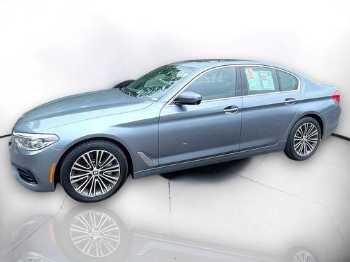 Bluestone Metallic 2019 BMW 540 xDrive