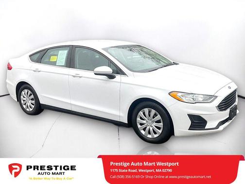 Oxford White 2020 Ford Fusion S