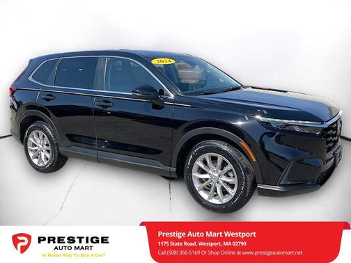 Crystal Black Pearl 2024 Honda CR-V EX-L AWD