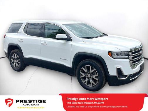 Summit White 2020 GMC Acadia FWD SLE