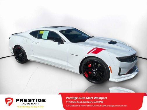Summit White 2023 Chevrolet Camaro RWD Coupe LT1