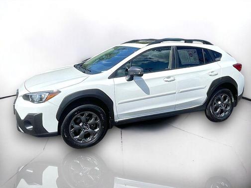 Crystal White Pearl 2023 Subaru Crosstrek Sport