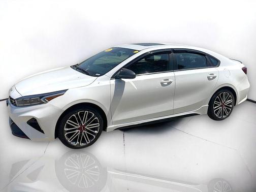 Snow White Pearl 2023 Kia Forte GT