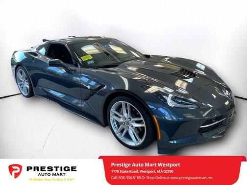Shadow Gray Metallic 2019 Chevrolet Corvette Stingray