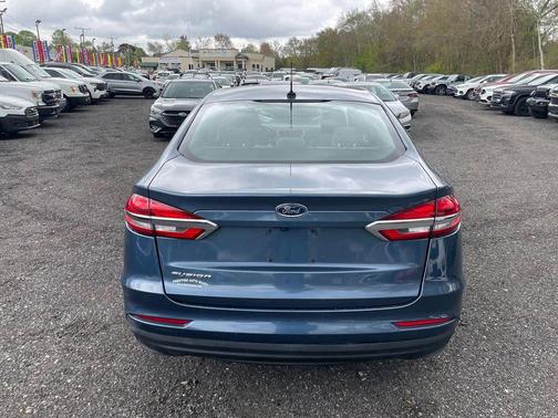 Blue Metallic 2019 Ford Fusion S