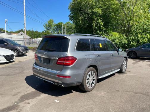 Palladium Silver Metallic 2017 Mercedes-Benz GLS 450 4MATIC