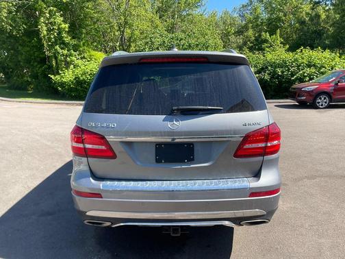Palladium Silver Metallic 2017 Mercedes-Benz GLS 450 4MATIC