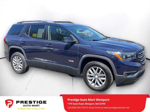 Dark Sapphire Blue Metallic 2017 GMC Acadia SLE-2