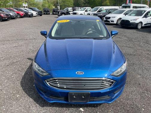 Lightning Blue 2018 Ford Fusion Hybrid S