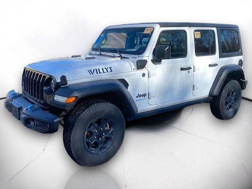 Bright White Clearcoat 2023 Jeep Wrangler 4xe Willys