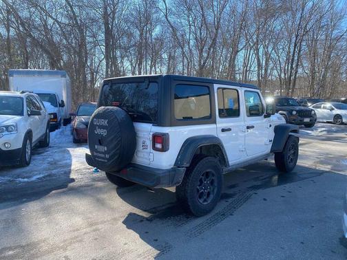 Bright White Clearcoat 2023 Jeep Wrangler 4xe Willys