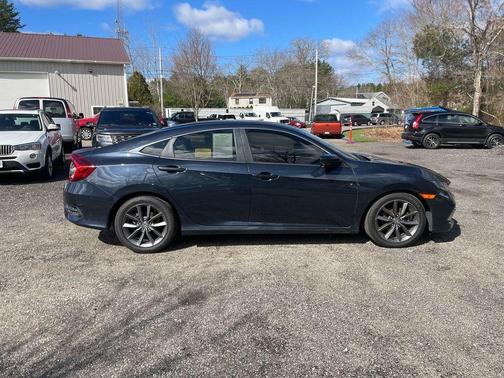 Modern Steel Metallic 2019 Honda Civic EX