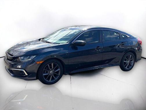 Modern Steel Metallic 2019 Honda Civic EX