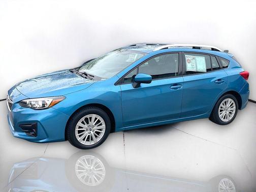 Island Blue Pearl 2017 Subaru Impreza 2.0i Premium