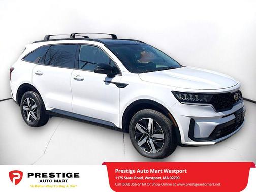 Glacial White Pearl 2021 Kia Sorento EX