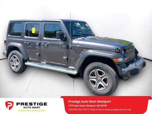 Granite Crystal Metallic Clearcoat 2022 Jeep Wrangler Unlimited Sport