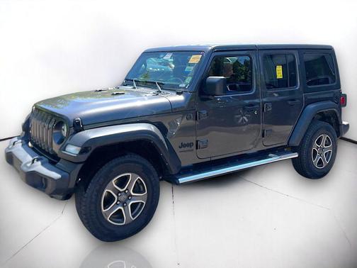 Granite Crystal Metallic Clearcoat 2022 Jeep Wrangler Unlimited Sport