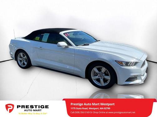 Oxford White 2017 Ford Mustang V6