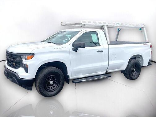 Summit White 2022 Chevrolet Silverado 1500 WT