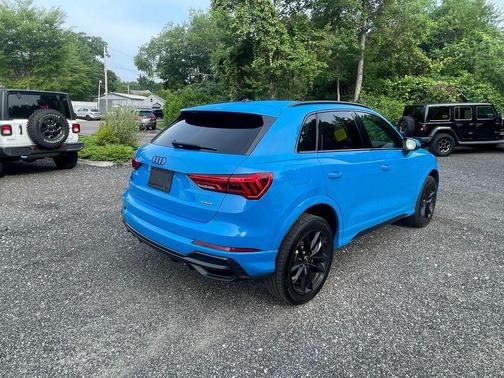 Turbo Blue 2022 Audi Q3 45 S line Premium Plus