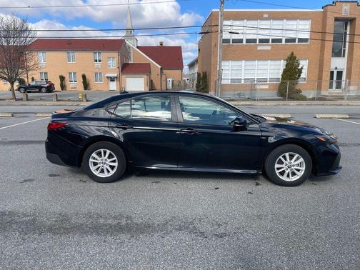 Midnight Black Metallic 2025 Toyota Camry LE