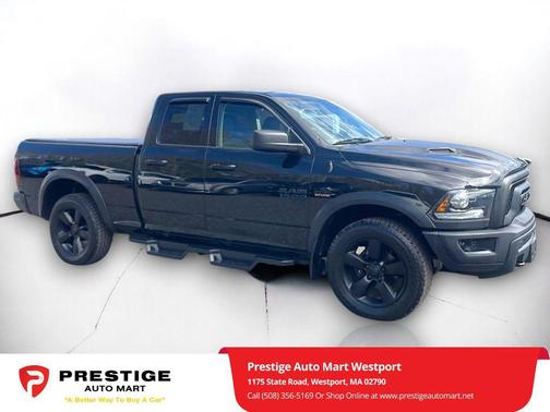 Diamond Black Crystal Pearlcoat 2019 RAM 1500 Classic Warlock Quad Cab 4x4 6'4' Box