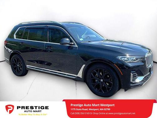 Black Sapphire Metallic 2021 BMW X7 xDrive40i