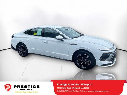 Serenity White 2024 Hyundai SONATA SEL