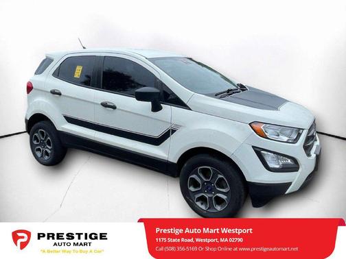 Diamond White 2022 Ford EcoSport S