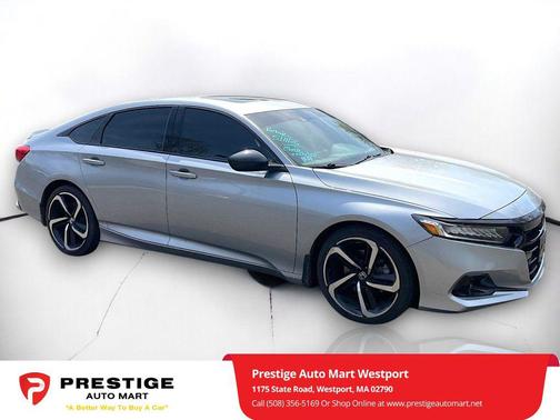 Lunar Silver Metallic 2022 Honda Accord Sport 2.0T