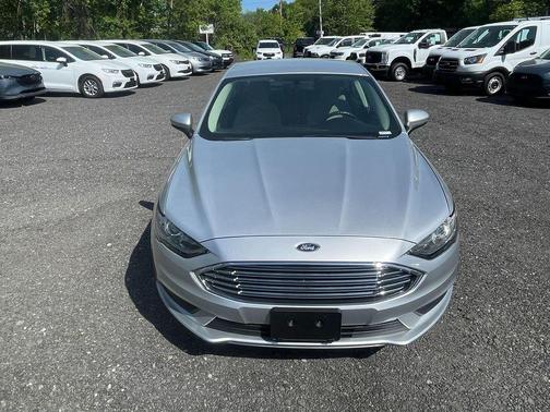 Ingot Silver Metallic 2018 Ford Fusion Hybrid S