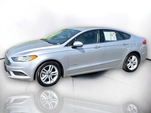 Ingot Silver Metallic 2018 Ford Fusion Hybrid S