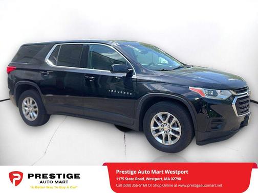 Mosaic Black Metallic 2021 Chevrolet Traverse LS
