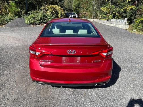Scarlet Red 2017 Hyundai SONATA Sport